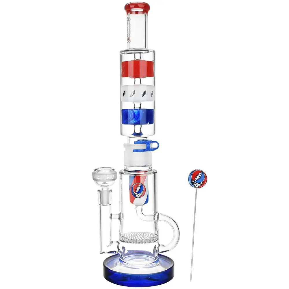 Grateful Dead X Pulsar Cool It Down Glycerin Water Pipe Kit 1