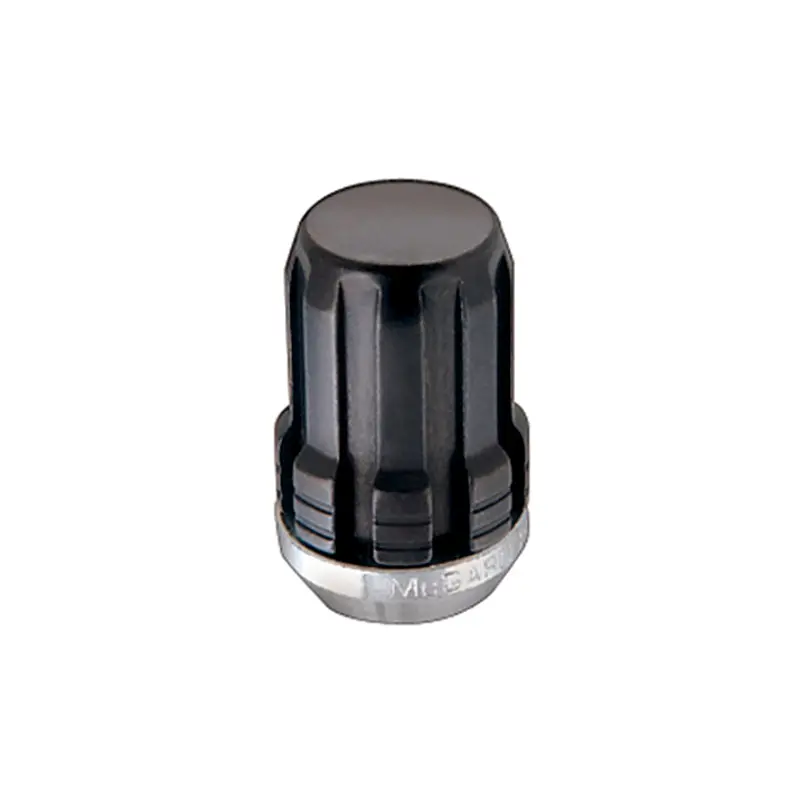 Mcgard Splinedrive Lug Nut (Cone Seat) M12x1.5 / 1.24In. Length (4-Pack) - Black (Req. Tool) 1