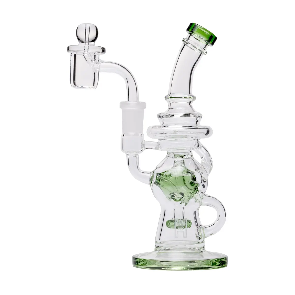 Human Grade 7" Swiss Rig Water Pipe 3