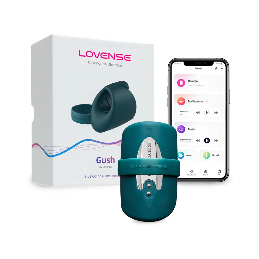 Lovense Gush Bluetooth Glans Massager And Masturbator 1