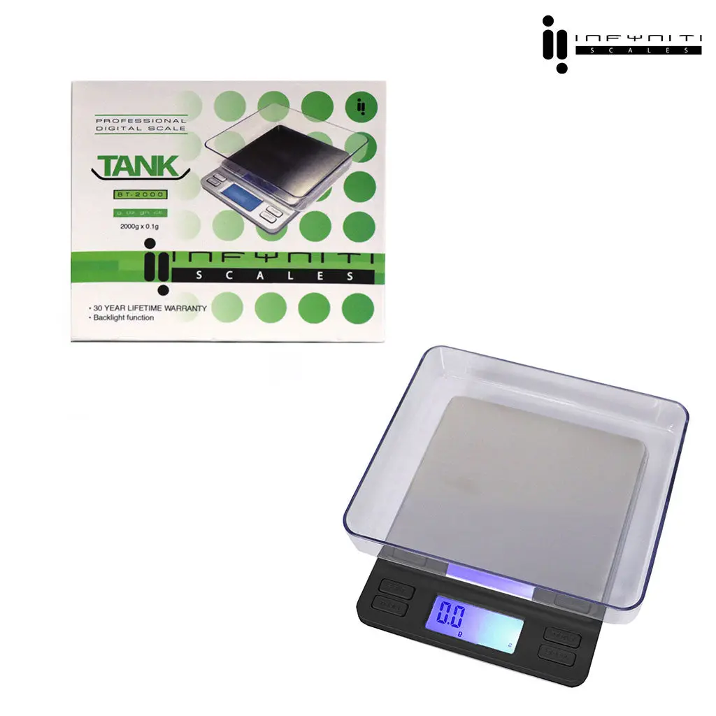 Tank; 2000G X 0.1G, Table Scales 1