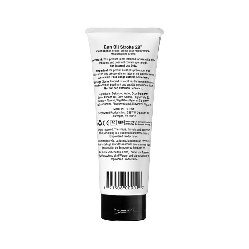 Gun Oil Stroke 29 Masturbation Cream 3.3 Oz. 2