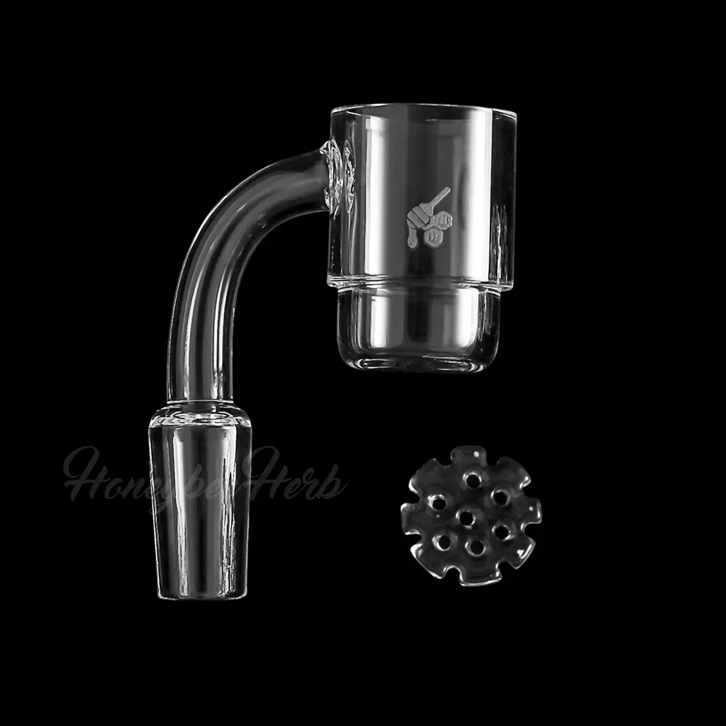Honey Disc Deep Dish Quartz Banger - 90° Degree | Yl 2