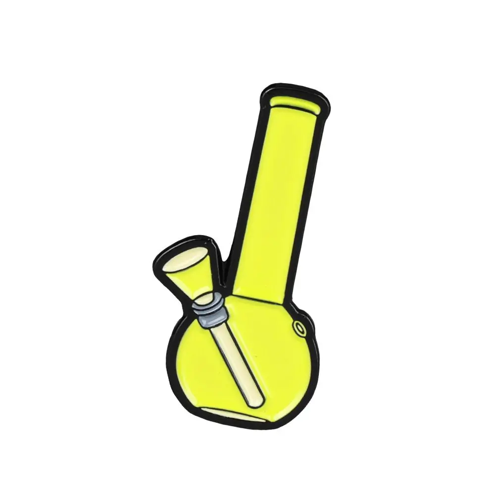 Wood Rocket Soft Enamel Lapel Pin - Bong 1