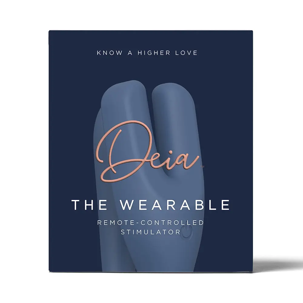 Deia The Wearable Remote-Controlled Stimulator Silicone Blue 1