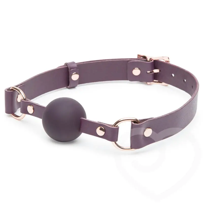 Fifty Shades Freed Cherished Collection Leather Ball Gag 1