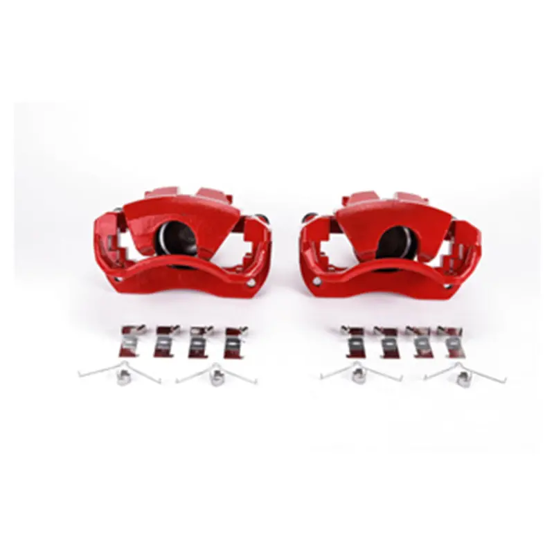 Power Stop 13-17 Lexus Es300h Front Red Calipers W/Brackets - Pair 1