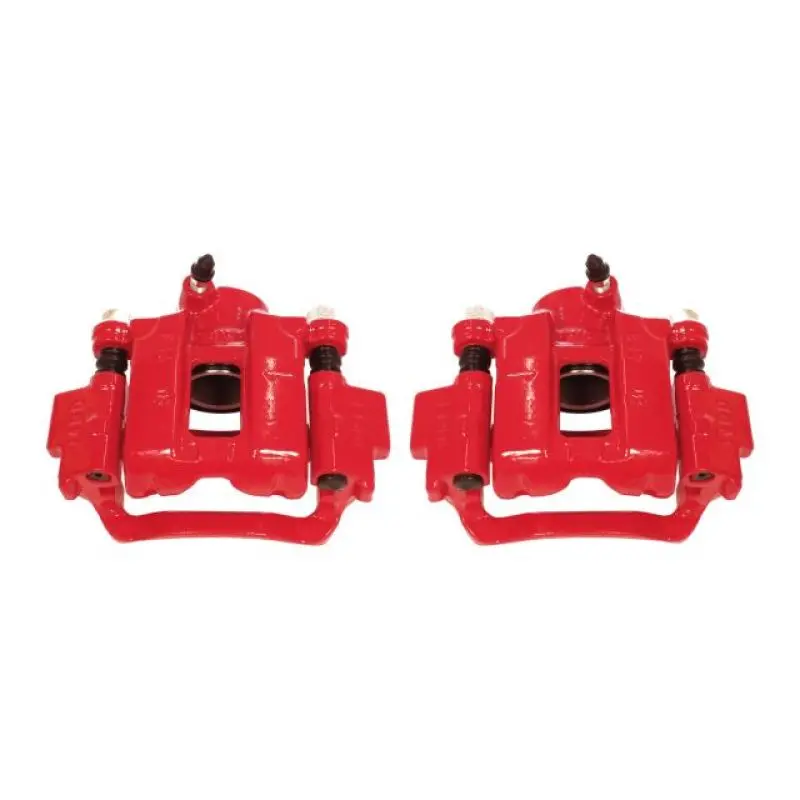 Power Stop 10-18 Lexus Gx460 Rear Red Calipers W/Brackets - Pair 1