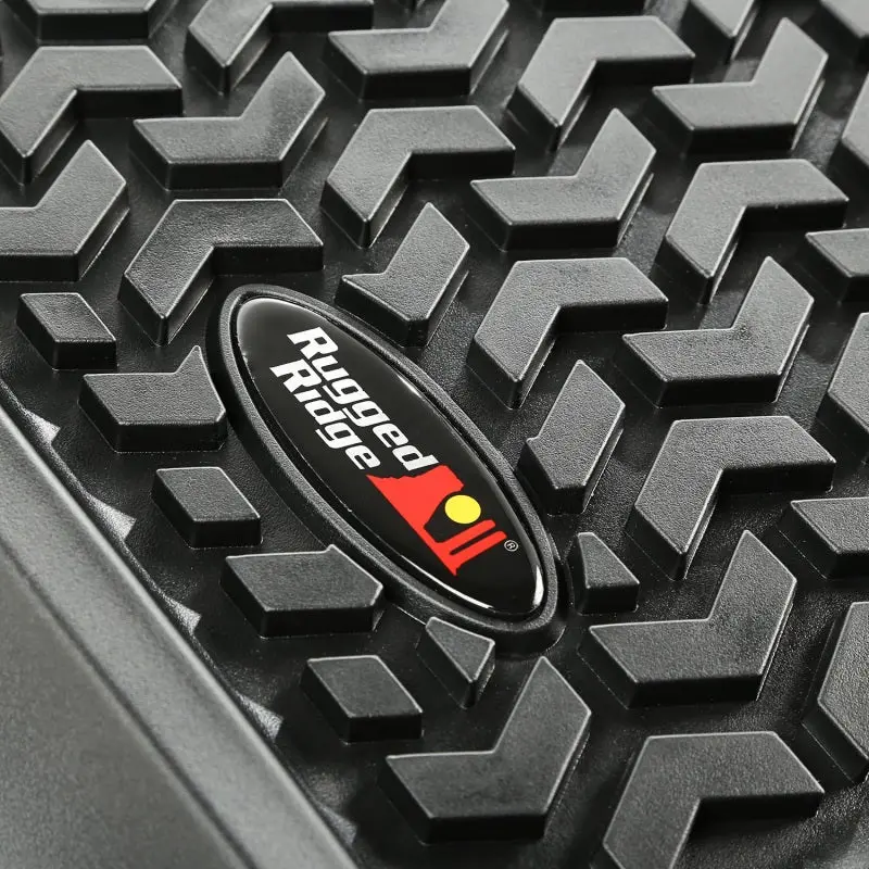 Rugged Ridge Floor Liner Front Black 2007-2018 Jeep Wrangler Unlimited Jk 4 Dr 1