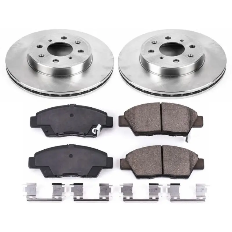 Power Stop 15-19 Honda Fit Front Autospecialty Brake Kit 1