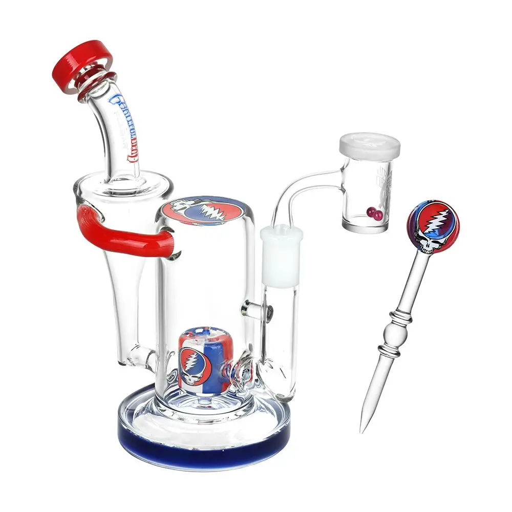 Grateful Dead X Pulsar Honest Tune Recycler Rig Set - 8.5" / 14Mm F 1