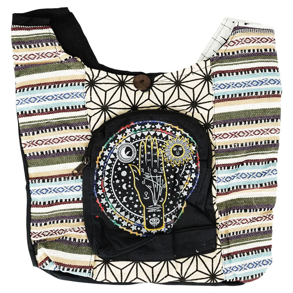 Threadheads Geometric Astrology Hand Sling Bag - 15"X15" 1