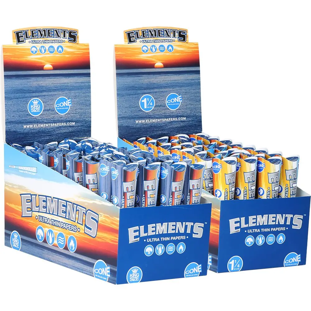 Elements Ultra Thin Pre-Rolled Cones | 32Pk 1