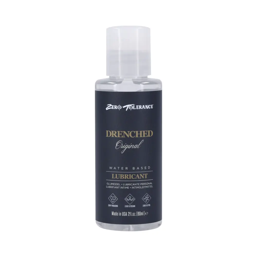 Zero Tolerance Drenched Original Water-Based Lubricant 2 Oz. 1