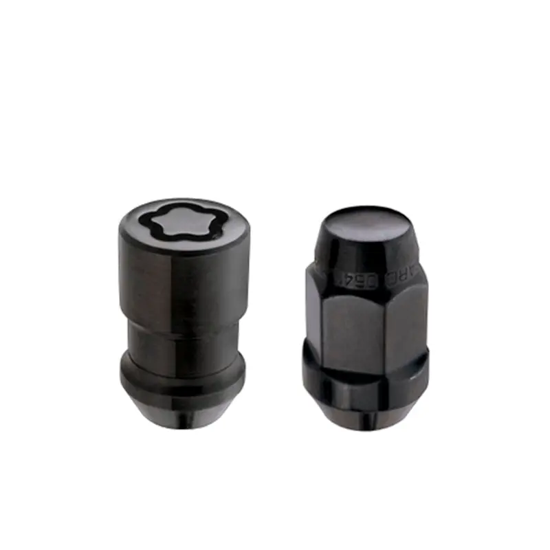 Mcgard Jeep Wrangler Install Kit (Cone Seat Bulge) 1/2-20 / 3/4 Hex / (18 Lug Nuts / 5 Locks) - Blk 1