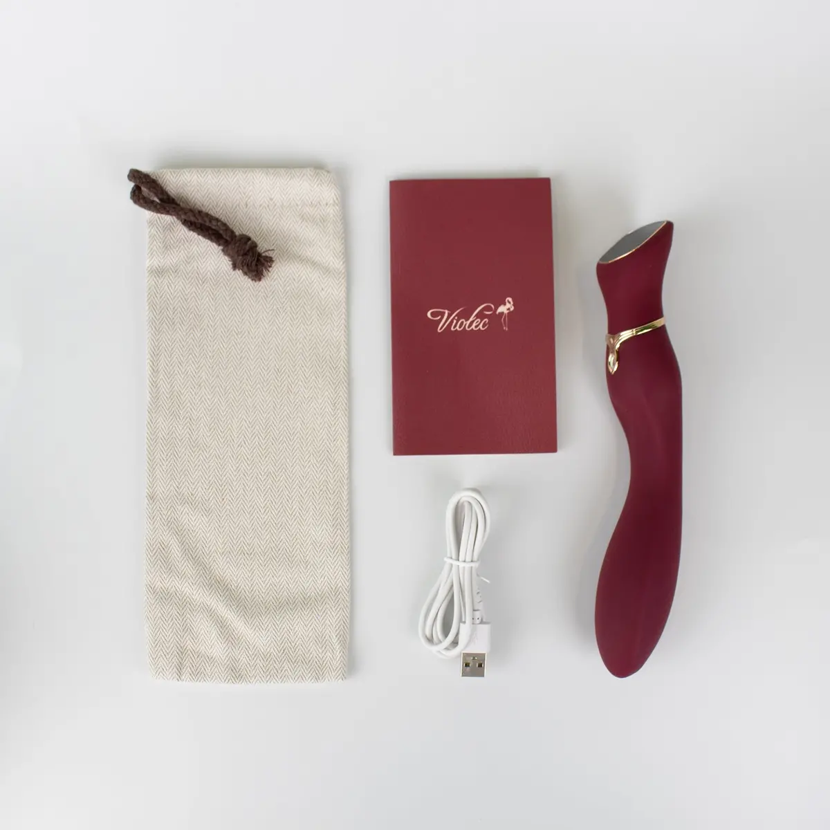 Chance Touch Screen G-Spot Vibrator In Wine 2