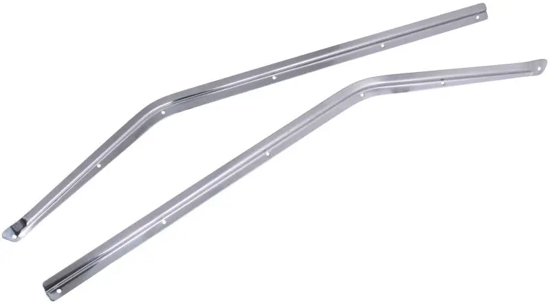 Rugged Ridge 87-95 Jeep Wrangler Yj Stainless Steel Half Door Retaining Channel 1
