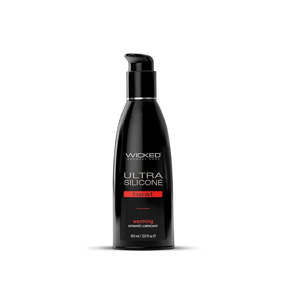 Wicked Ultra Heat Warming Silicone Lubricant 2 Oz. 1