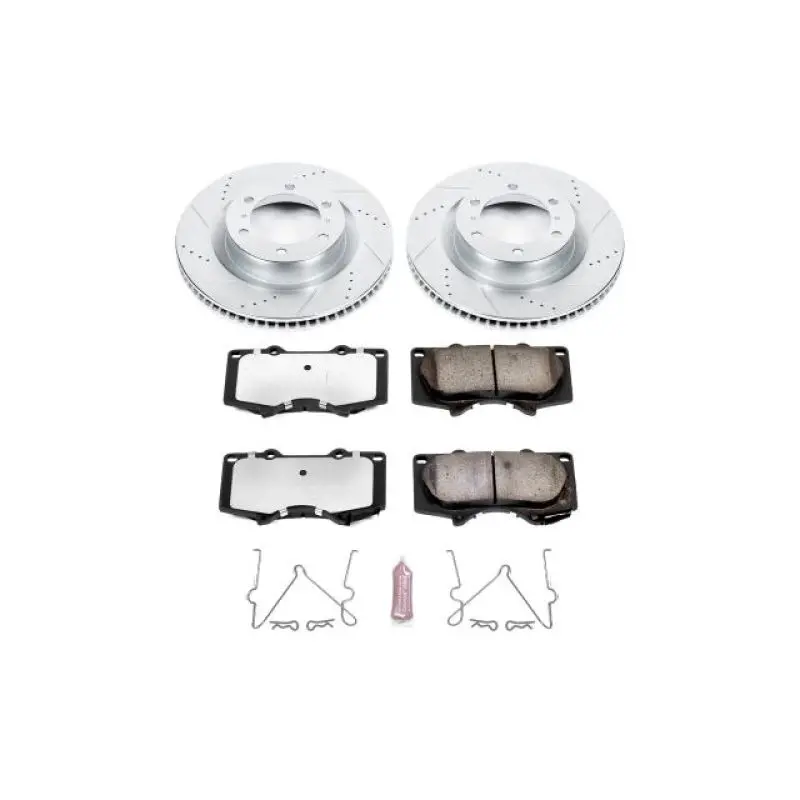 Power Stop 10-19 Lexus Gx460 Front Z36 Truck & Tow Brake Kit 1