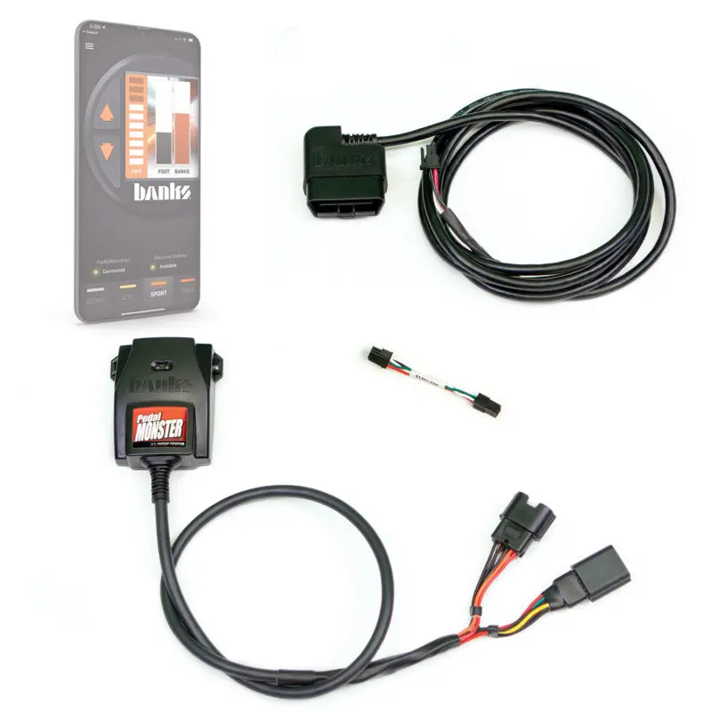 Banks Power Pedal Monster Kit (Stand-Alone) - Molex Mx64 - 6 Way - Use W/Phone 1