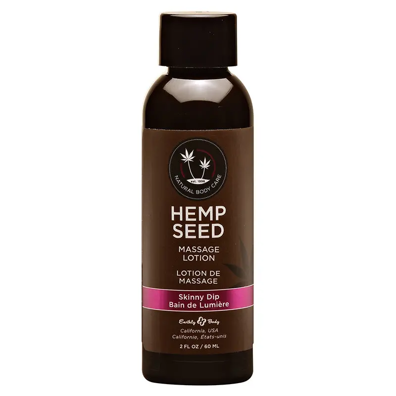 Earthly Body Massage Lotion Skinny Dip 2Oz 1