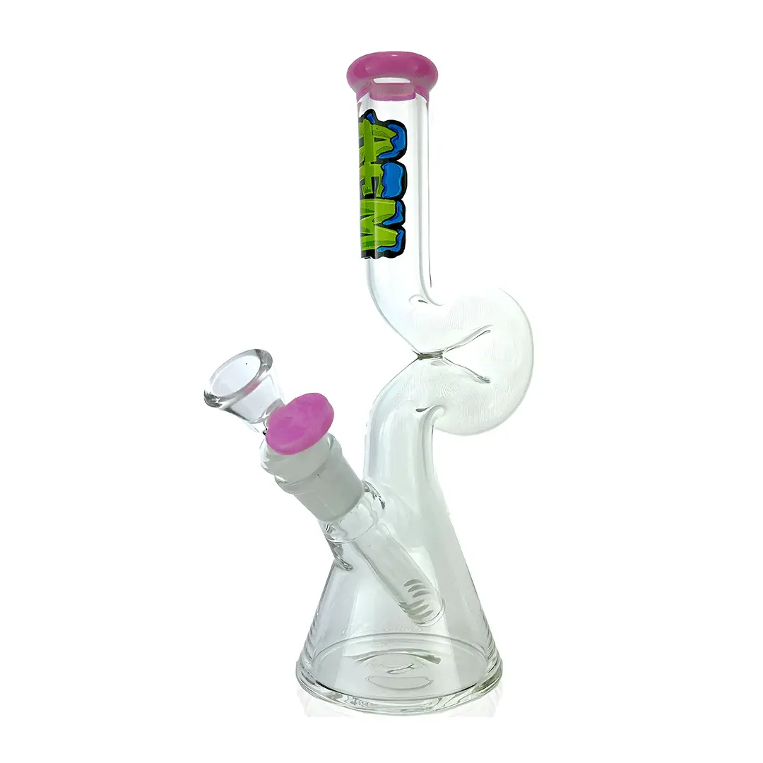 Afm Glass 9" Mini Hunchback Glass Water Pipe 3