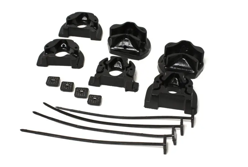 Energy Suspension 92-00 Honda Civic (Except 99-00 Si) / 93-97 Del Sol Black Motor Mount Inserts (Man 1