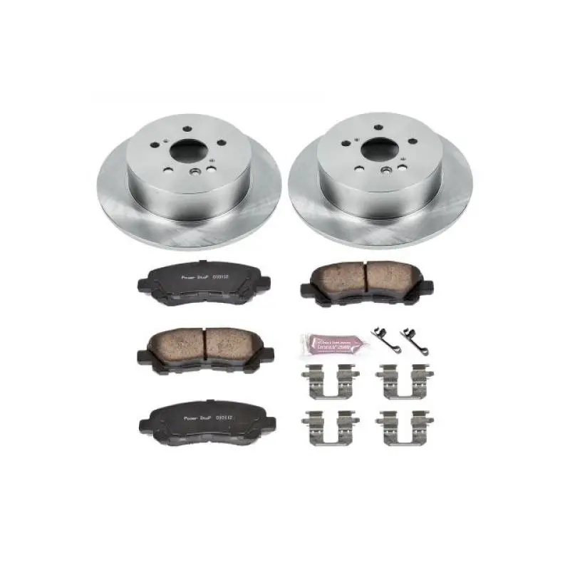Power Stop 08-13 Toyota Highlander Rear Autospecialty Brake Kit 1