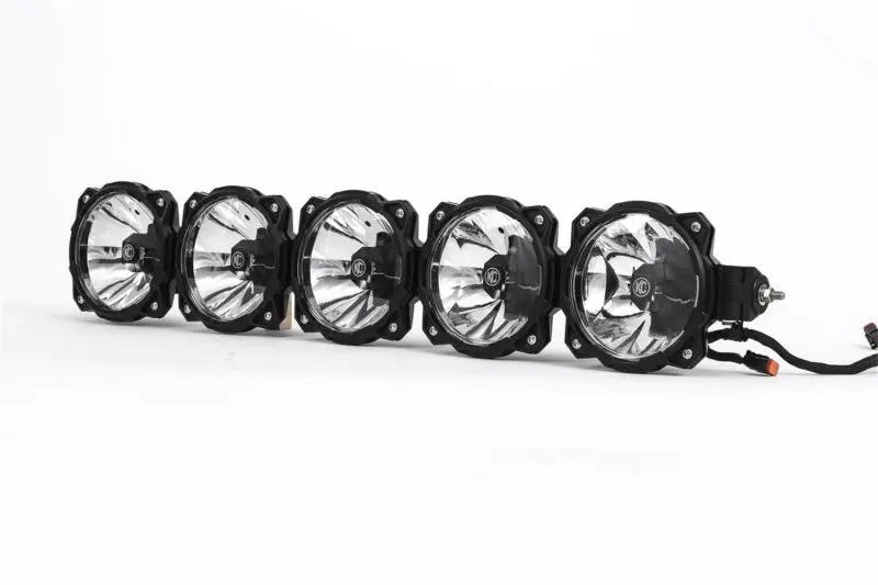 Kc Hilites Polaris Rzr 32In. Pro6 Gravity Led 5-Light 100W Combo Beam Overhead Light Bar System 1
