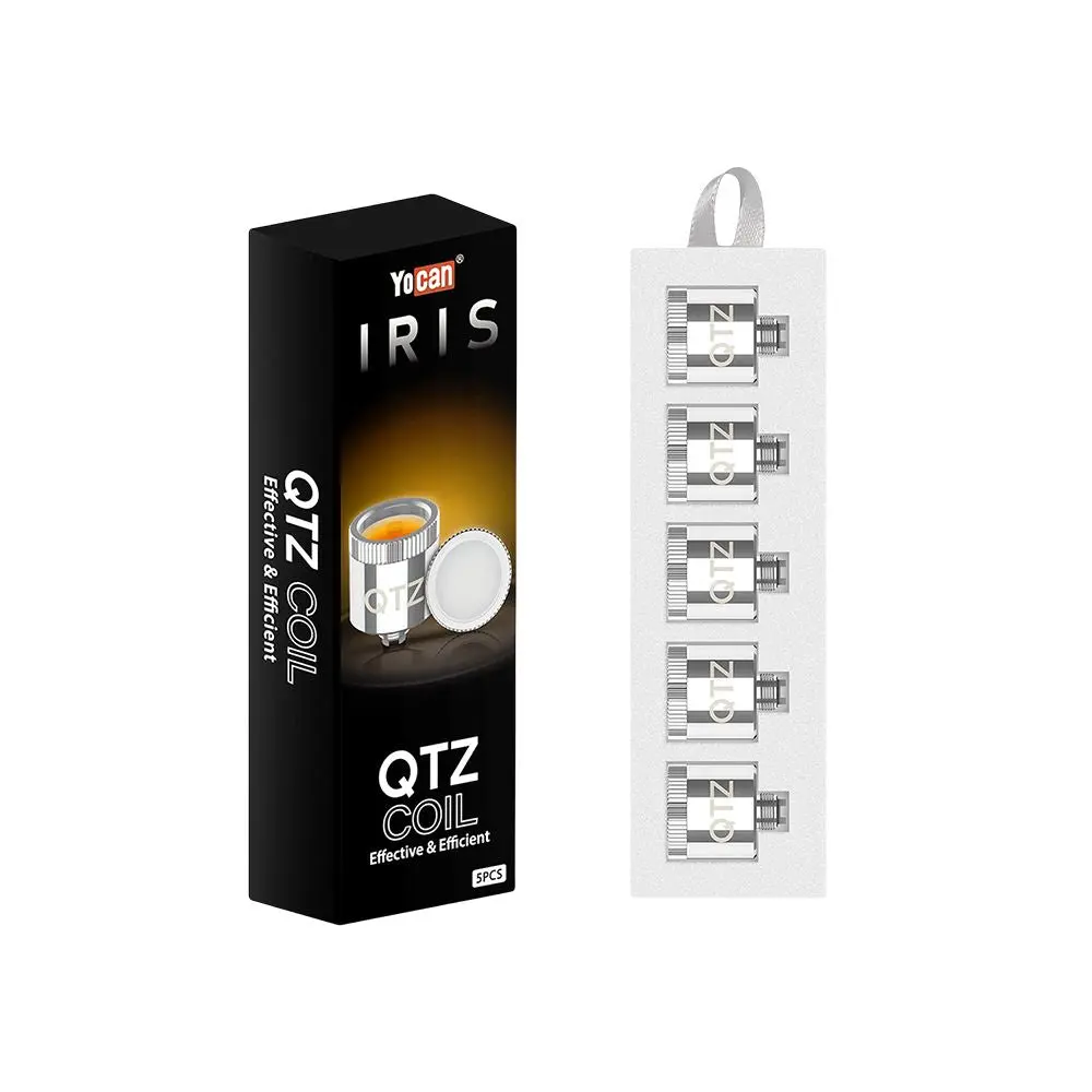 5Ct Box - Yocan Iris Concentrate Vape Replacement Coil 1