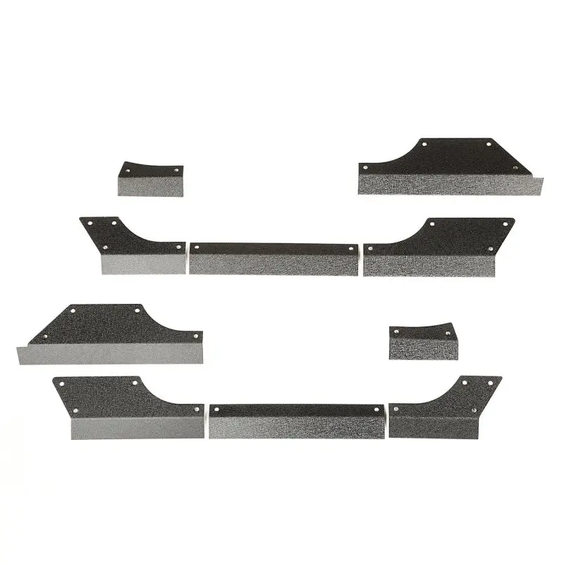 Rugged Ridge Steel Body Armor Cladding 07-18 Jeep Wrangler Jk 1