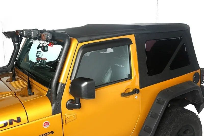 Rugged Ridge Sailcloth Soft Top Black Diamond 10-18 2-Door Jk 1