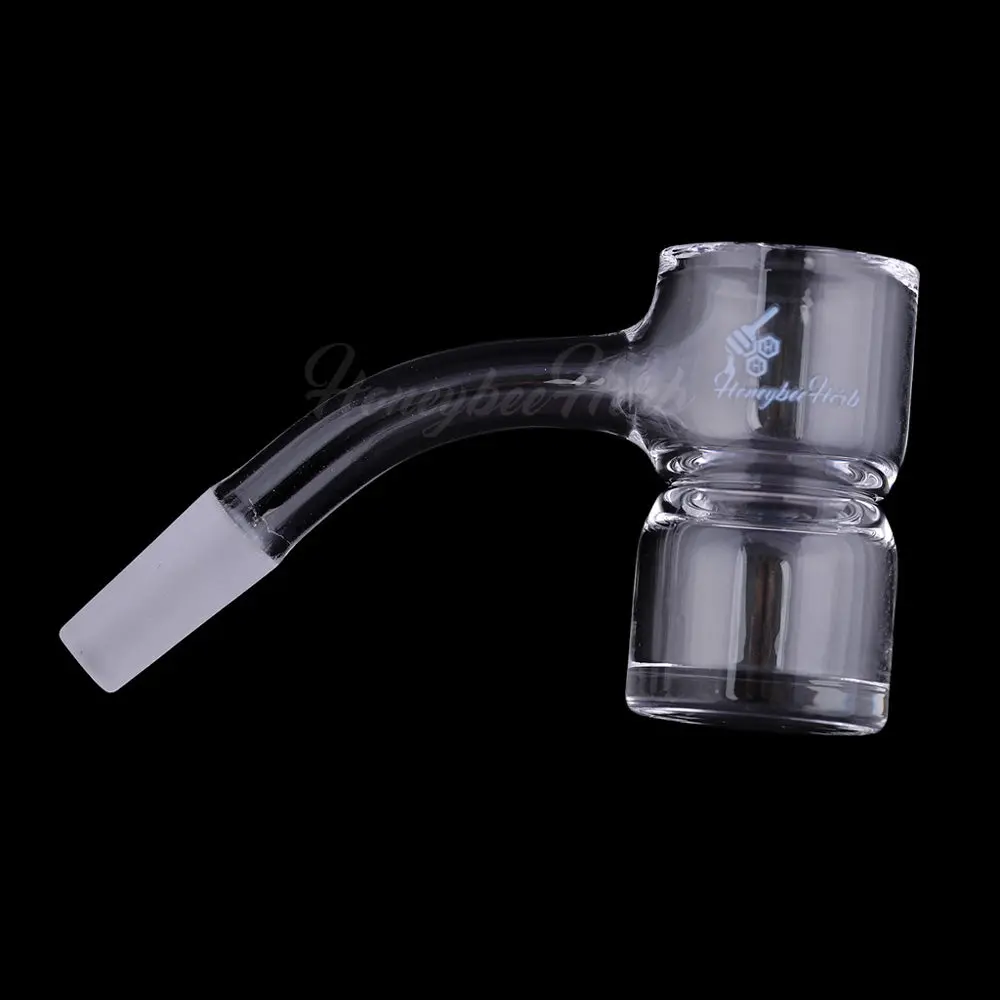 Honey Bevel Splash Bucket Quartz Banger - 45° Degree | Bl 2