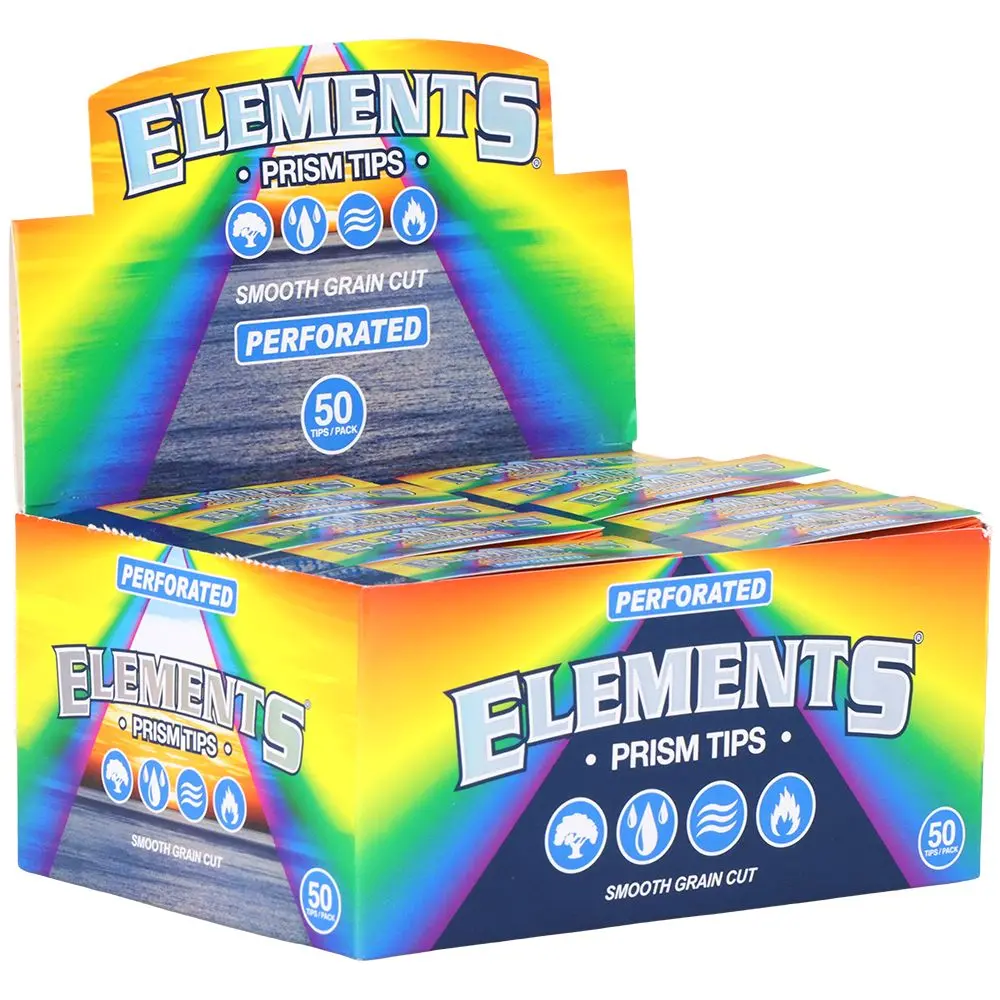 Elements Prism Perforated Tips - 50Pc 50Pk 1