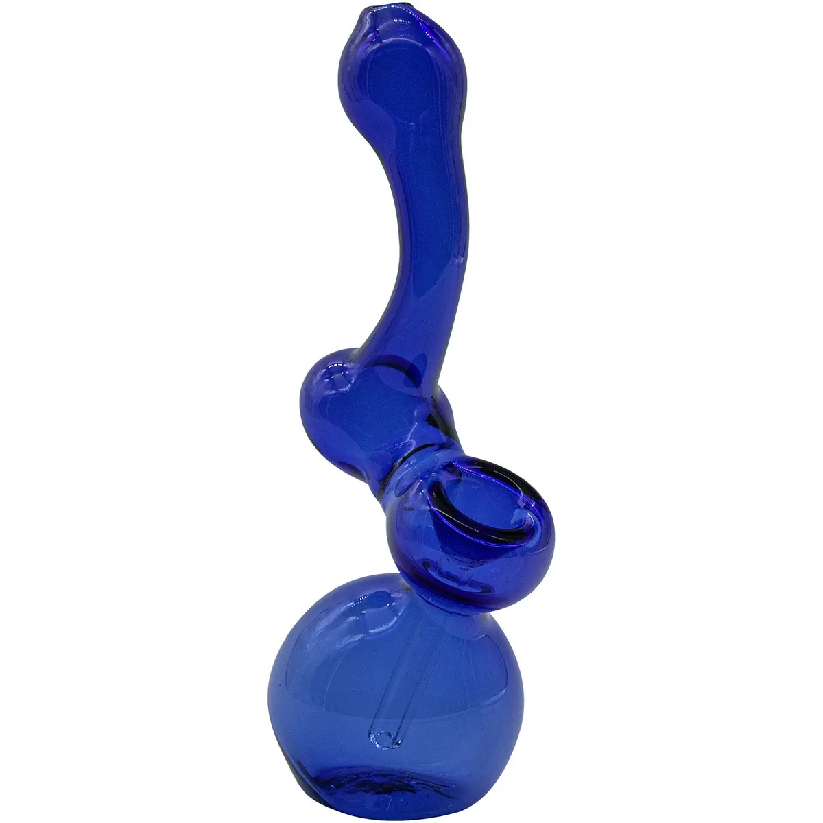 La Pipes "Sherbub" Glass Sherlock Bubbler Pipe (Various Colors) 1
