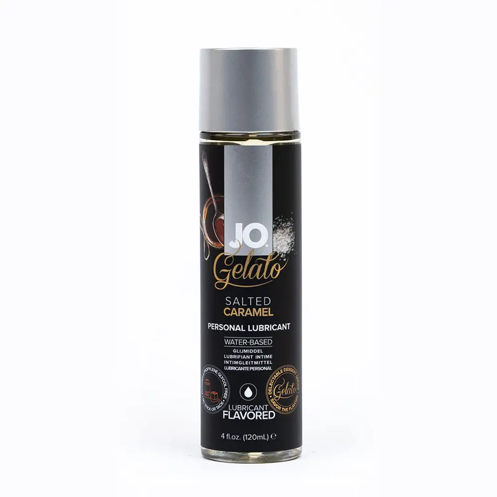 Jo Gelato Salted Caramel Flavored Water-Based Lubricant 4 Oz. 1