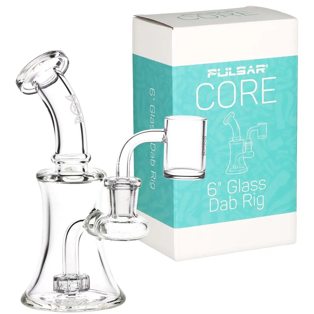 Pulsar Core Glass Dab Rig - 6" / 14Mm F 1