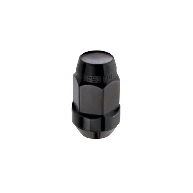 Mcgard Hex Lug Nut (Cone Seat Bulge Style) M14x1.5 / 22Mm Hex / 1.945In. Length (4-Pack) - Black 1