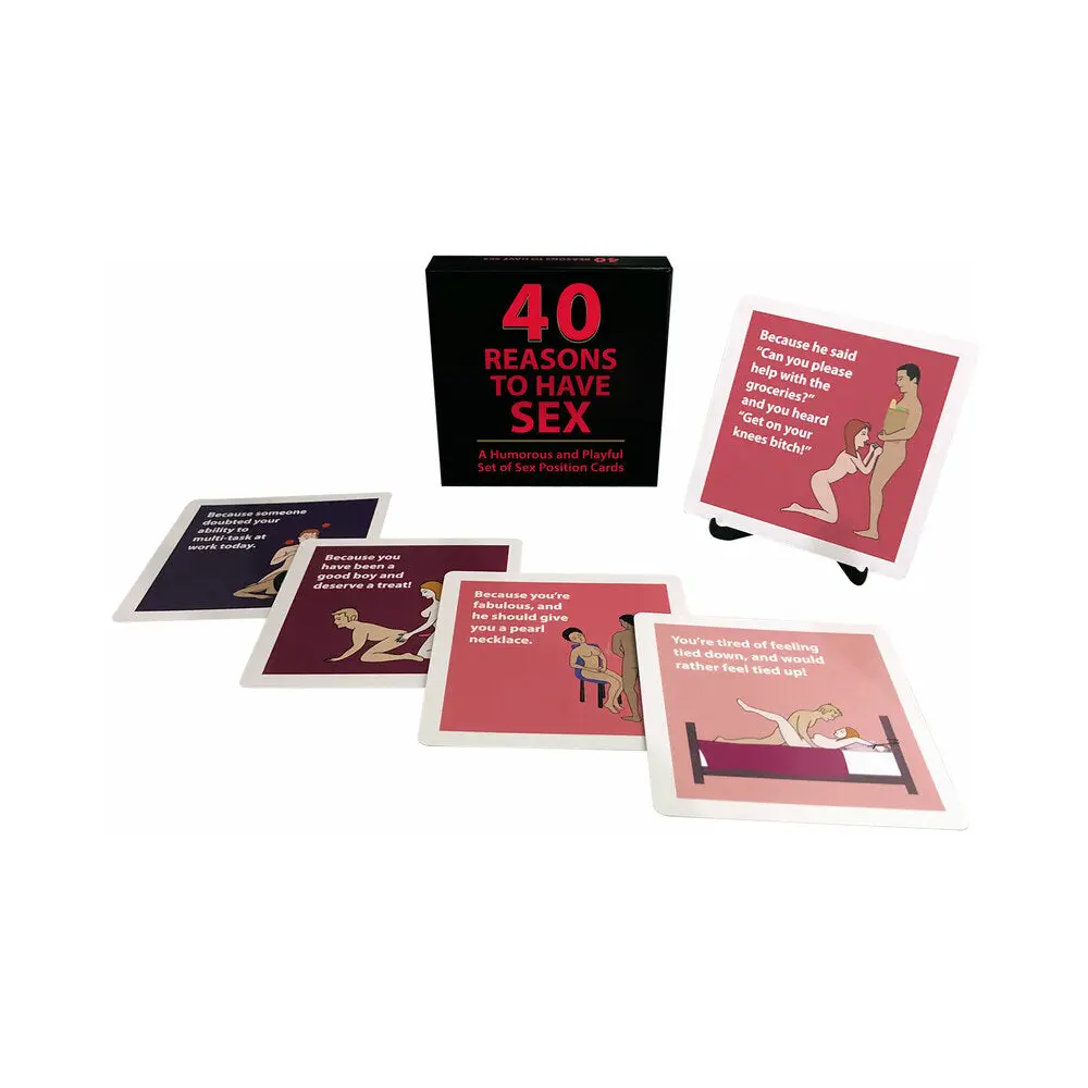 40 Reasons To Have Sex Cards 1