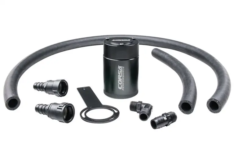 Corsa 2018-2024 Jeep Wrangler Jl & Jlu / Gladiator Jt (3.6L) Oil Catch Can 1