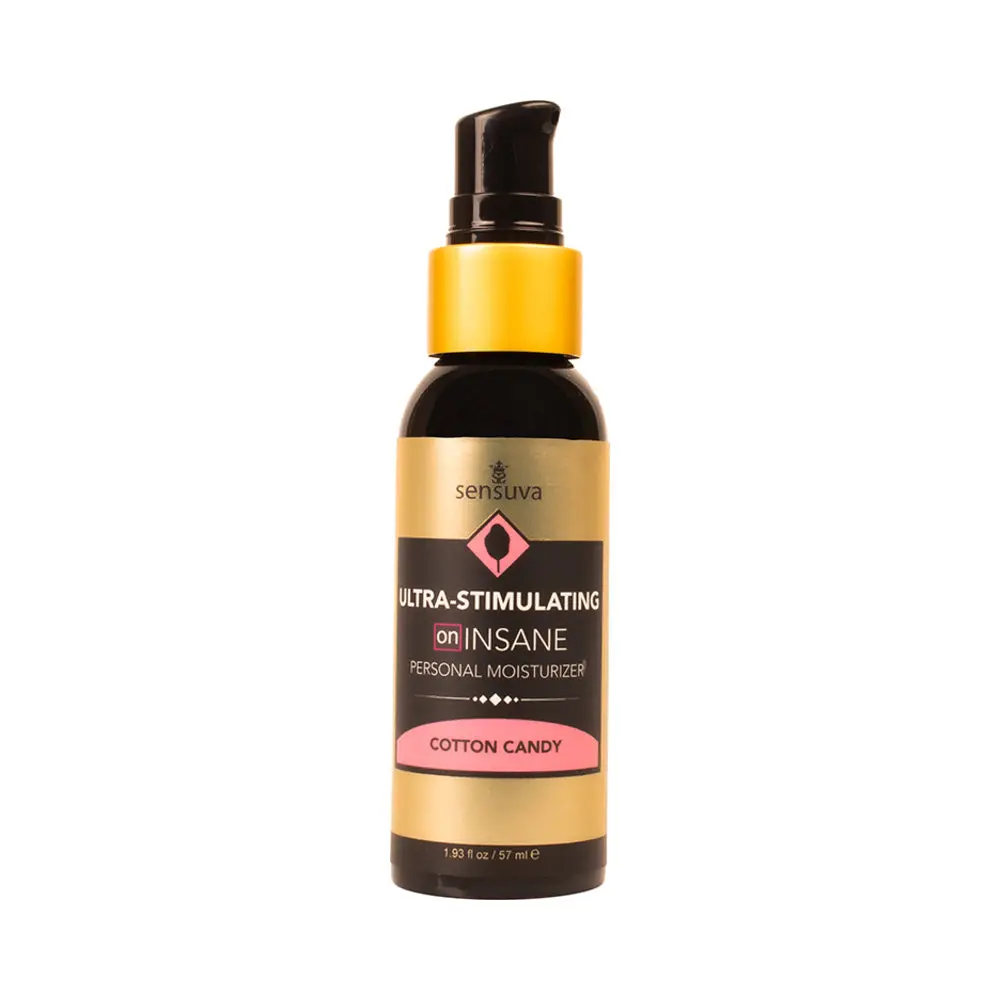 Sensuva Ultra-Stimulating On Insane Personal Moisturizer Cotton Candy 2 Oz. 1