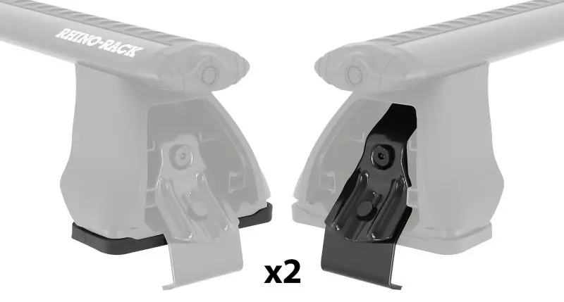 Rhino-Rack 2500 Fitting Kit - Half - 2 Pads/2 Clamps 1