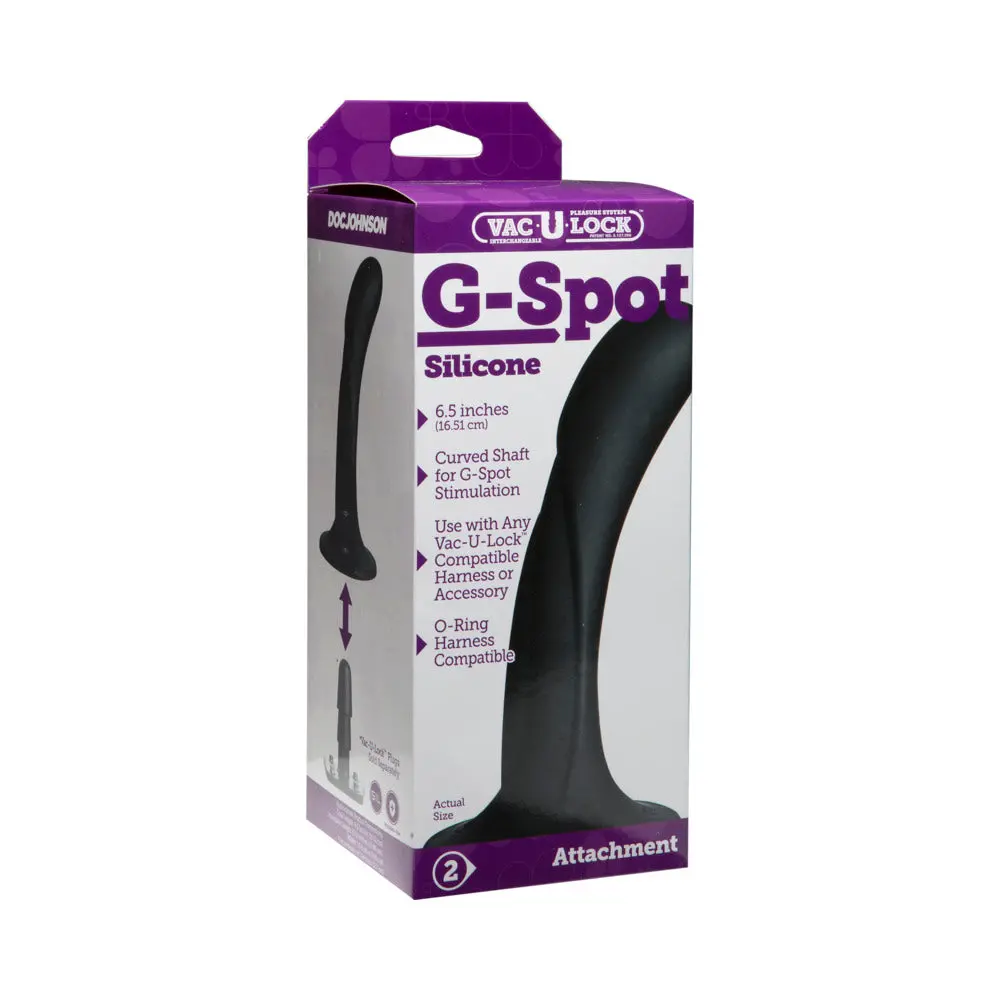 Vac-U-Lock G-Spot Silicone Black 1