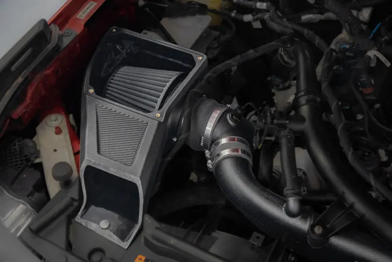 K&N 21-23 Ford Bronco 2.7L V6 F/I Dryflow Performance Air Intake System 2