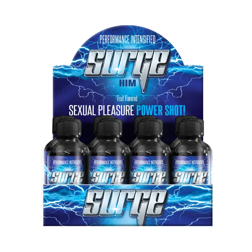 Surge Liquid Male Enhancement Shot 2 Oz. 12-Piece Display 1