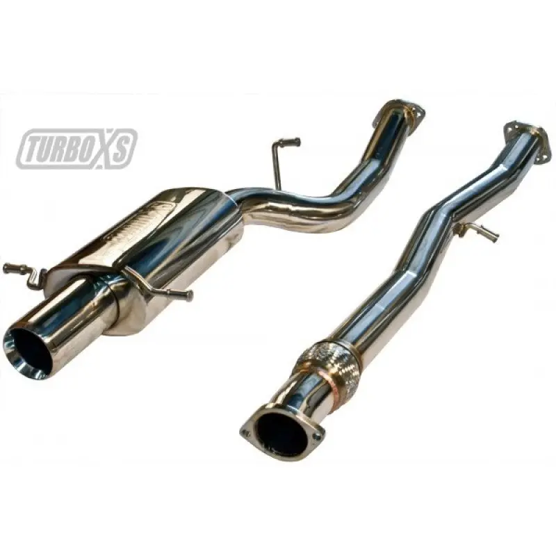 Turbo Xs 02-07 Wrx-Sti Catback Exhaust Polished Tips 1