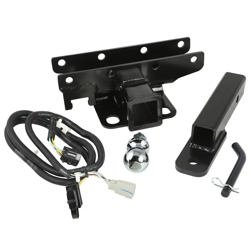 Rugged Ridge Hitch Kit With Ball 2 Inch 07-18 Jeep Wrangler Jk 1