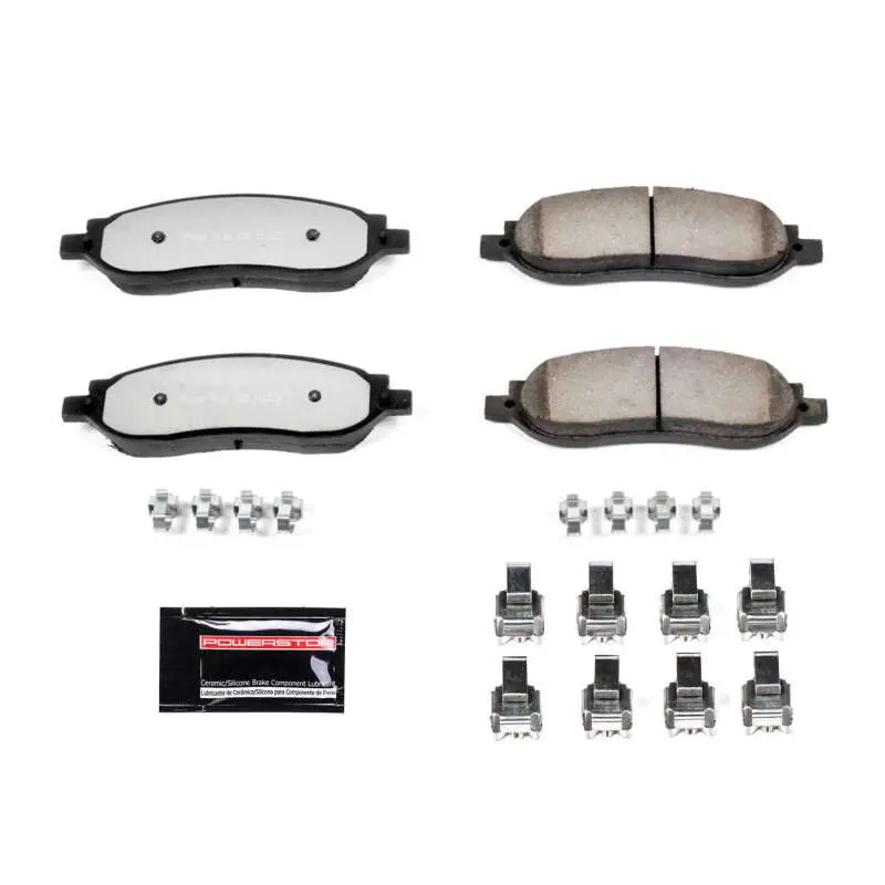 Power Stop 05-07 Ford F-250 Super Duty Rear Z36 Truck & Tow Brake Pads W/Hardware 1