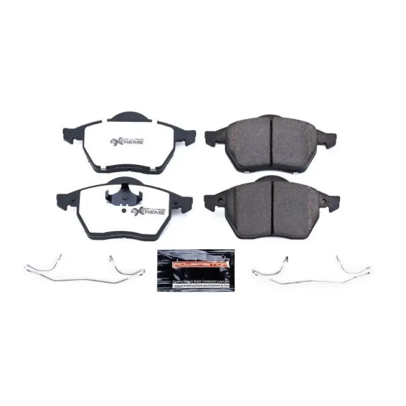 Power Stop 00-03 Audi Tt Front Z26 Street Brake Pad W/Hardware 1