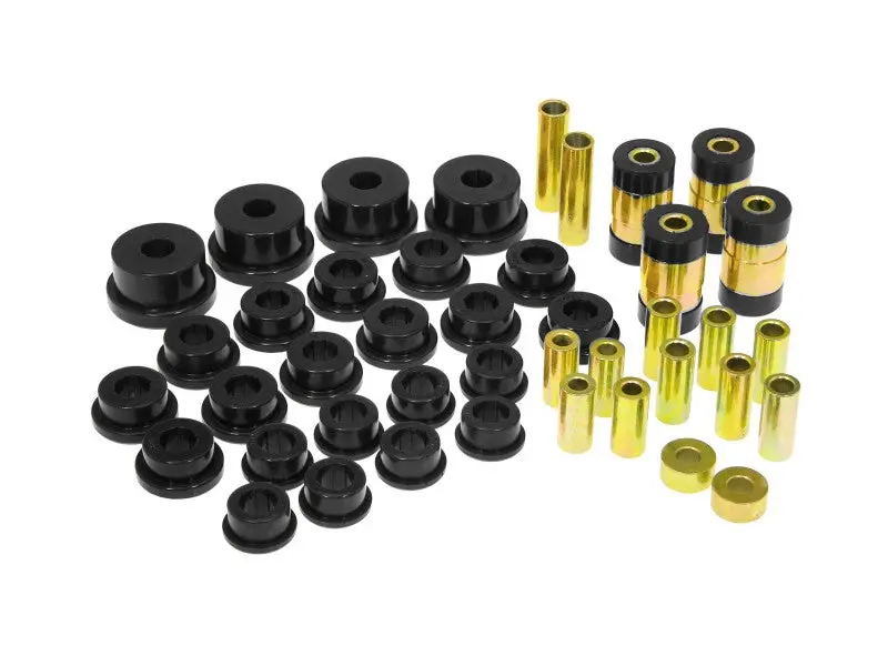 Prothane 95-99 Mitsubishi Eclipse Rear Upper/Lower Control Arm Bushings - Black 1
